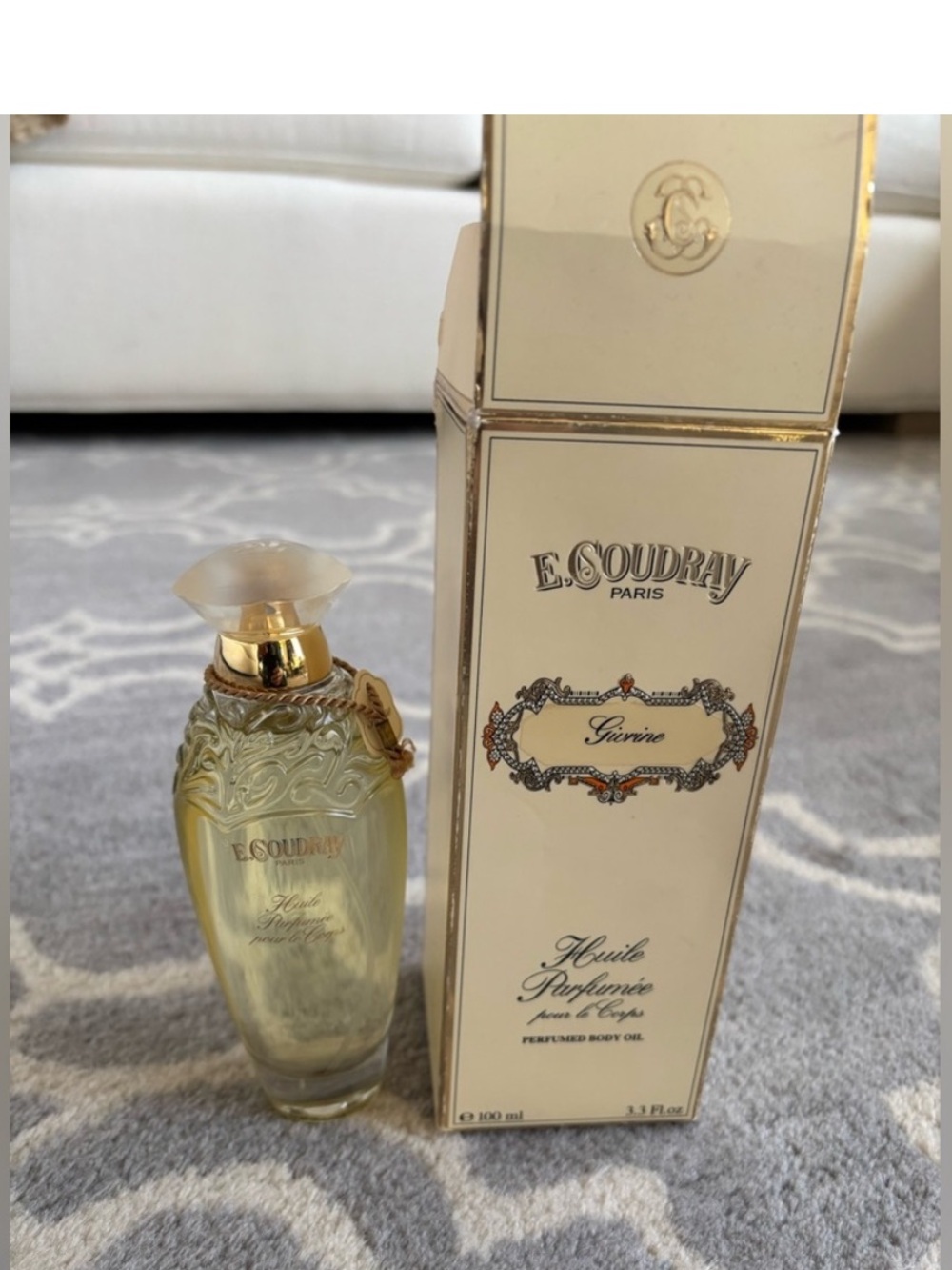 E. Coudray Paris Givrine Huile Parfumee Body Oil 100ml